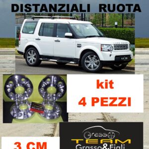 kit 4 Distanziali Ruota For Land Rover Discovery 4 IV 2009 -> 2014 30 mm spessore Wheel Spacers DF21
