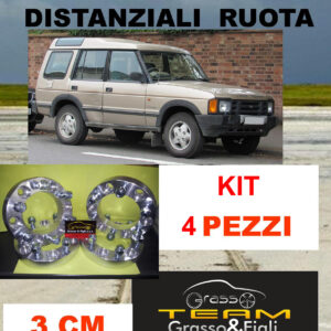 kit 4 Distanziali Ruota For Land Rover Discovery I 1989 ->1998 3 cm spessore Wheel Spacer DF10