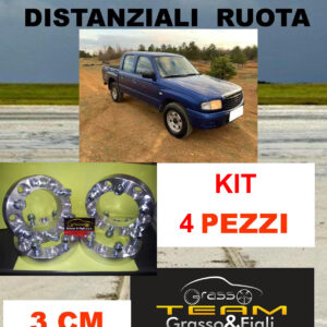 kit 4 Distanziali Ruota For MAZDA B 2500 PICKUP E2000 E2002 30 mm spessore Wheel Spacers DF3