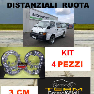 kit 4 Distanziali Ruota For Mitsubishi L300 Country Delica 4x4 1980 ->1994 30 mm spessore DF3