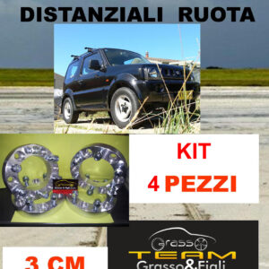 kit 4 Distanziali Ruota For Suzuki Jimny FJ Tutti Tipi Fino al 2017 30 mm 3 cm spessore DF4