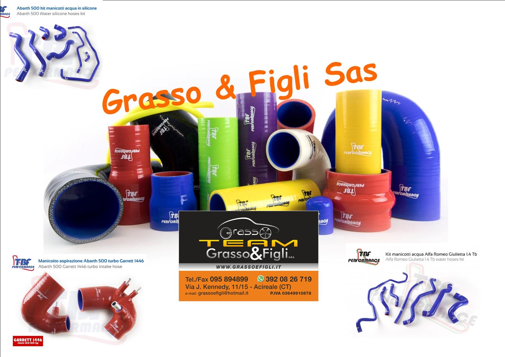 Tubazioni Siliconiche Alta Pressione TBF PERFORMANCE / KIT SPECIFICI e UNIVERSALI