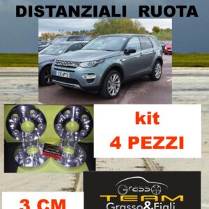 Kit 4 Distanziali Ruota For Land Rover Discovery SPORT 2015 -> 3 cm spessore Wheel Spacer DF37