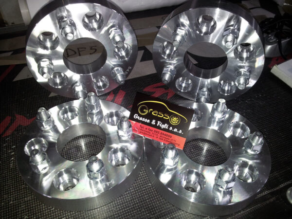 kit 4 Distanziali Ruota For Mercedes Classe G W463 dal 1990 -> 5x130 spessore 3,8 cm 38 mm DF18M - immagine 2