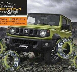 kit 4 Distanziali Ruota For SUZUKI JIMNY GJ 2018 -> 5x139,7 30 mm spessore Wheel Spacer DF4