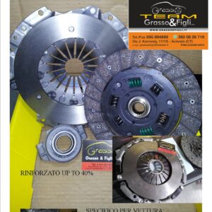 Kit Frizione Sportiva Rinforzata FIAT Idea 1.3 M.jet Mjet disco organico + spingidisco K137R / K248R