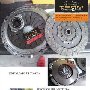 Kit Frizione Sportiva Rinforzata Fiat Marea 2.4 JTD disco organico + spingidisco K247R
