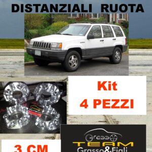 kit 4 Distanziali Ruota For Jeep Grand Cherokee  Z  ZJ  ZG  Z8  1994 >1998 30mm DF8