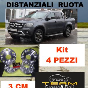Kit 4 Distanziali Ruota For MERCEDES CLASSE X W470 2017> 3 cm 30 mm Wheel Spacers DF15