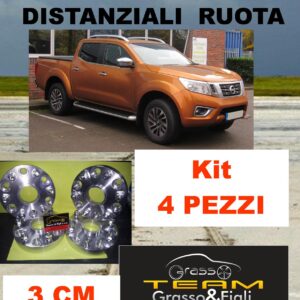 Kit 4 Distanziali Ruota For NISSAN NAVARA D23 2015 > NP300 3cm Wheel Spacers DF15