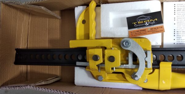 Binda sollevatrice / Argano a mano per Fuoristrada 4x4 120 cm (48") portata 3000 kg colore Giallo - immagine 3