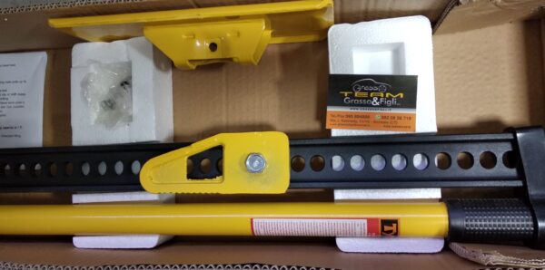 Binda sollevatrice / Argano a mano per Fuoristrada 4x4 120 cm (48") portata 3000 kg colore Giallo - immagine 4