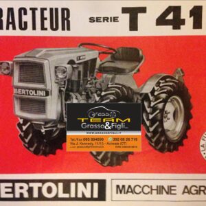 Disco Frizione Rigido BERTOLINI T412 TRATTORE misure 184 x z10 Spiline 18x22 COD. 0812 Motocoltivatore