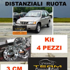 kit 4 Distanziali Ruota For KIA SPORTAGE JA 4X4 1992 > 2002 5x139.7 30 mm 3 cm spessore DF7