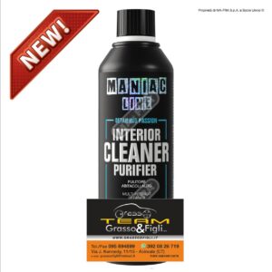 New Maniac Line By Ma*Fra - Interior Cleaner Purifier  - Azione Decontaminante, Igienizzante e Anti-Odore - Mafra MF89