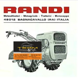 Disco Frizione Rigido mozzo Goldoni RANDI - 3600 - R421 - R424 misure 184 x z10 Spiline 15,5x19 COD. 0857 Motocoltivatore