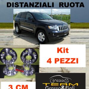 KIT 4 Distanziali Ruota For Jeep Grand Cherokee WK2   2011>  spessore  30 mm Wheel Spacers  DF35