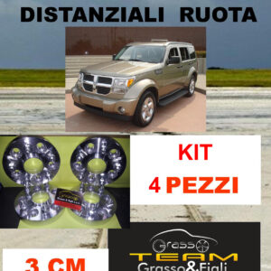 kit 4 Distanziali Ruota For For Dodge Nitro KJ KA DAL 2007 -> 30mm Wheel Spacers  DF8