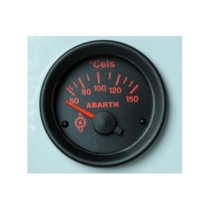 Strumento Road Italia Serie Abarth Delta / Racing Manometro indicatore Temperatura Olio 50-150  Diametro 52mm  NINH12V150