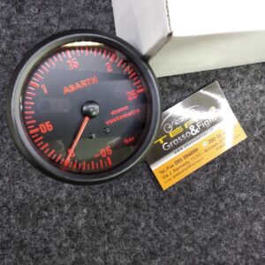 Strumento Road Italia Serie Abarth Delta / Racing Manometro indicatore Pressione Turbo  -0.5+2.5   Diametro 80mm  BINE108120