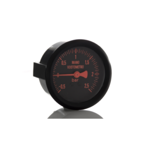 Strumento Road Italia Serie Abarth Delta / Racing Manometro indicatore Pressione TURBO LANCIA S4 -0.5+2,5  Diametro 60mm BINE60/S4