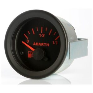 Strumento Road Italia Serie Abarth Delta / Racing Manometro indicatore Livello Carburante Benzina  Diametro 52mm  NINE12V180