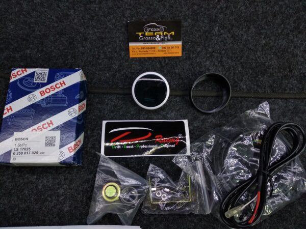 Strumento Depo  /  Racing Manometro Indicatore AFR Wideband Air Fuel Ratio Stechiometrico Digitale + Sonda Bosch diam.52mm - immagine 2