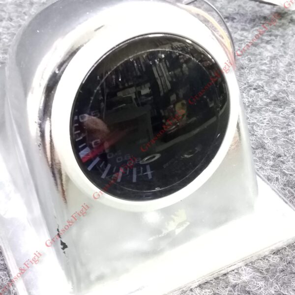 Strumento DePo Racing Manometro Pressione Turbo -1 + 3   - Serie WS Analogico Vetro Fumé -  illuminazione a LED bianco - Lancetta Rossa  WS-MW5201B-1+3bar rif. Wsmw5201b - immagine 3