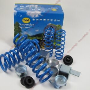 Kit 4 molle Anteriori e Posteriori Sostitutive alle Originali Rinforzate da Carico e Rialzate + 2cm  FIAT DOBLO 223 + 223L NORMALE E CARGO dal 2001 al 2010 - HV-051811