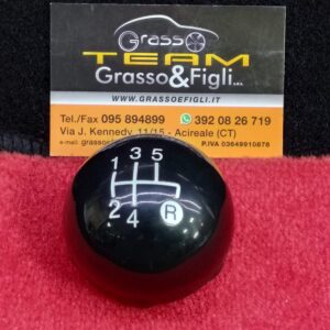 Pomello Leva Cambio Marce Specifico per Fiat 500 / 500C dal 2007 > 2015 > Manuale a 5 Velocità Gear Shift Knob 6930504