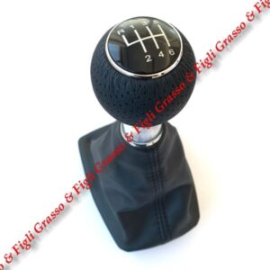 Pomello Leva Cambio Marce + Cuffia Audi A4 B6 - B7 - 8E dal 2000 > 2007 Manuale a 6 Velocità Gear Shift Knob 6930805