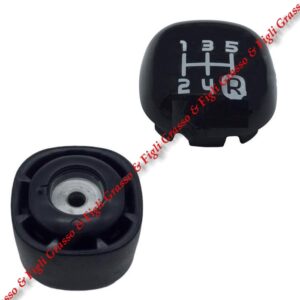 Pomello Leva Cambio Marce Fiat Panda 312  Benzina + 4x4  dal 2012  Manuale a 5 Velocità Gear Shift Knob  6930027 + 6930025
