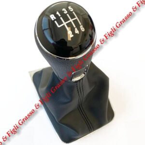 Pomello e Cuffia Leva Cambio Marce Specifico per Volkswagen Vw Golf 7 VII  dal 2012 > 2019 Manuale a 6 Velocità Gear Shift Knob  6930070
