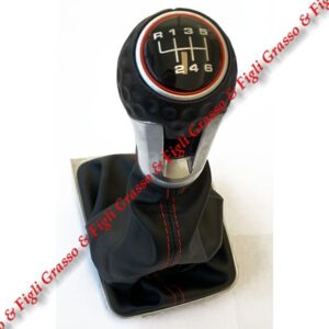 Pomello e Cuffia Leva Cambio Marce Specifico per Volkswagen Vw Golf 7 VII  dal 2012 > 2019 Manuale a 6 Velocità Gear Shift Knob  6930071