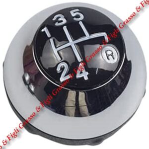 Pomello Leva Cambio Marce Specifico per Fiat 500 Opaco Satinato dal 2007 > 2015 e dal 2015 > Manuale a 5 Velocità Gear Shift Knob 6930527