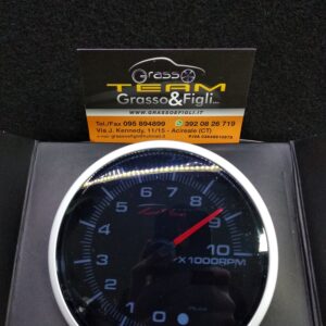 Strumento DEPO Serie Contagiri Elettronico / Racing Manometro Quadrante Nero Indicatore Contagiri Motore RPM 0-10000 Diametro 95mm -  PK-NWA9593B