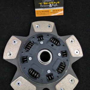 Disco Frizione in Rame Sinterizzato 5 Petali / a Molle con Parastrappi Per Applicazione TOYOTA diametro 225 x 21 spiline cave - profilo mozzo 29x25,5 - 5609_100
