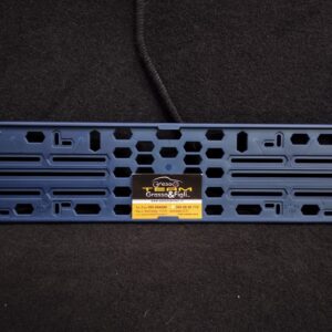 Porta Targa Europea Colorato Posteriore in Plastica Personalizzazione Auto Colore Blu Scuro