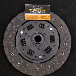 Disco Frizione Sportivo Rinforzato Organico Mistorame a molle con Parastrappi per Volani Monomassa - per 1.3 M-Jet / Lancia Ypsilon - Musa - Alfa Romeo Mito - Diametro 215 - 2662