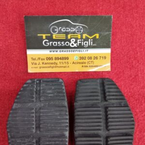 Copripedali in Gomma per Auto Freno e Frizione / Gommino Pedale per PEUGEOT 2008 1a serie - cod. 3079