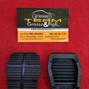 Copripedali in Gomma per Auto Freno e Frizione / Gommino Pedale per FORD FOCUS Mk3 dal 2011 al 2018 - cod. 3080