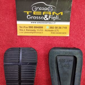 Copripedali in Gomma per Auto Freno e Frizione / Gommino Pedale per FORD KA+ 5 PORTE dal 2016 al 2019 - cod. 3081