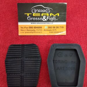 Copripedali in Gomma per Auto Freno e Frizione / Gommino Pedale per MAZDA 2 fino al 2006 - cod. 3098