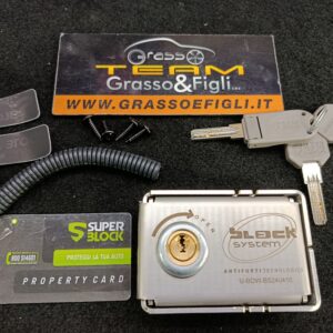 Blindatura Corazzata Presa Diagnosi OBD per Auto in Acciaio BLOCKSYSTEM protezione dati Antifurto Blocca obd