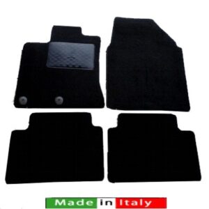 Set Tappeti Tappeto Auto tappeti in Moquette specifico Nissan Qashqai 2007 - >  2013 Con bottoni  Serie completa ( anteriori + posteriore ) in moquette automobilistica di alta qualità (650 gr/mq) Provvisti di battitacco termosaldato 7.2271 72271