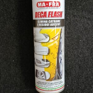 Ma*Fra -  DECA FLASH - Rimuove catrame, adesivi e colla dalla carrozzeria -  Bomboletta Spray 250ml -  Mafra